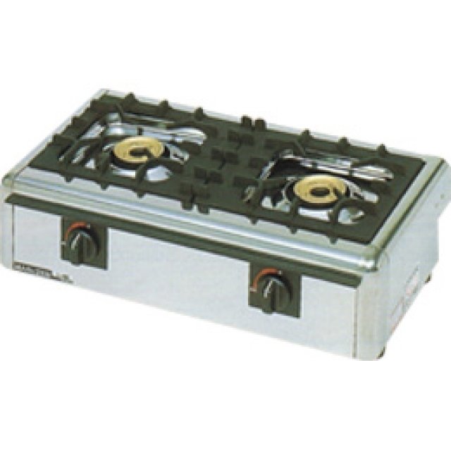 (新品)マルゼン 2口ガステーブルコンロ